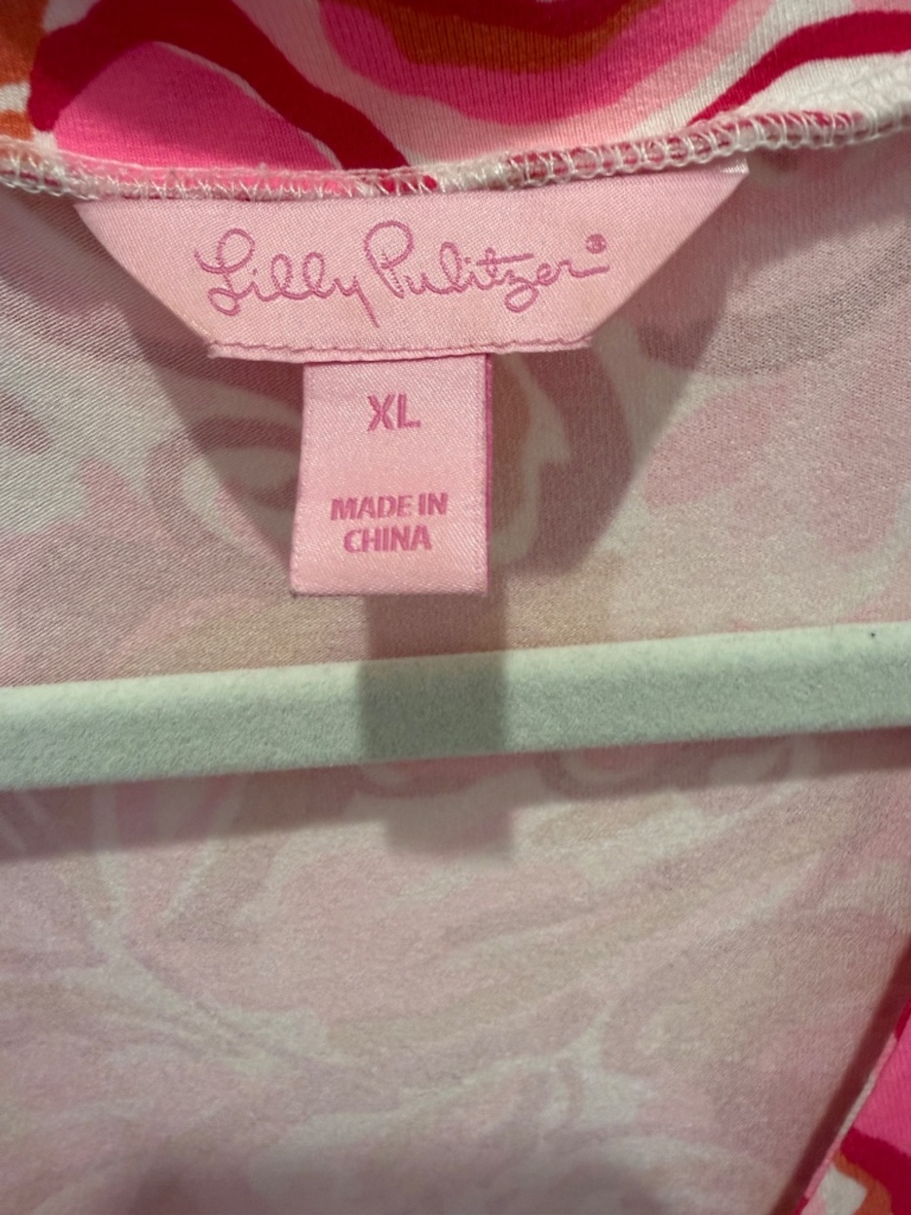 EUC Lilly Pulitzer Faux Wrap Romper, XL - Picture 3 of 4
